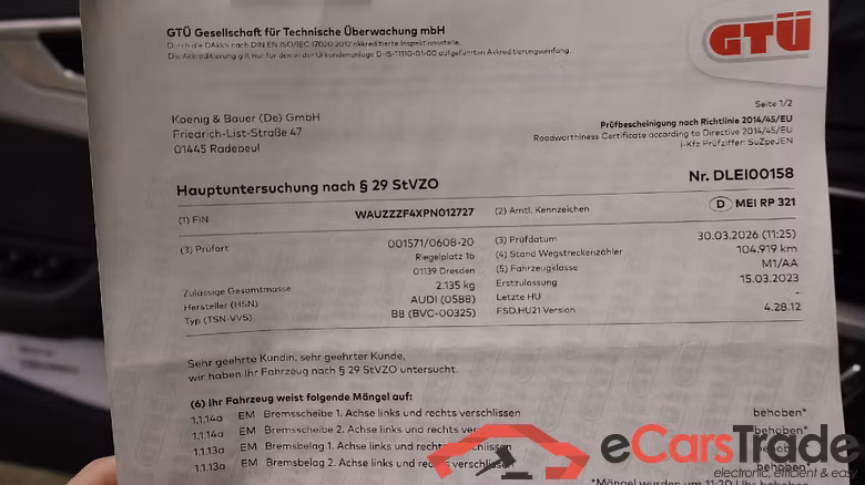 A4 Lim. 45 TFSI quattro advanced 2.0 TFSI 195KW AT7 E6d #4