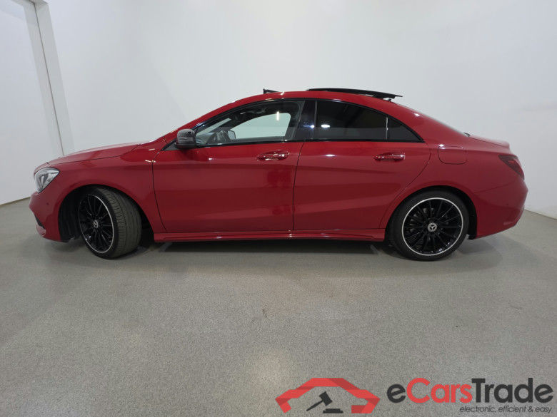 Mercedes CLA 180 AMG Night Aut. Pano LED Navi 1/2 Sport-Leather-Alcantara Klima PDC ... #2