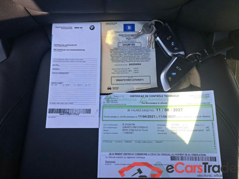 BMW - BMW 2 ACTIVE TOURER 216dA 116PK Advantage Pack Business & Cruise Control & Heated Steering Wheel & PDC #4