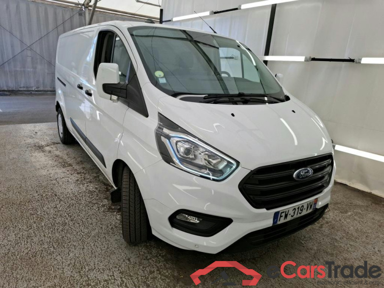 FORD Transit Custom / 2018 / 4P / Fourgon tôlé 2.0 ECOBLUE 130 320 L2H1 AUTO TREND BUS #4