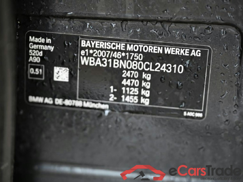 Baureihe 5 Touring 520 d 2.0 140KW AT8 E6d #5