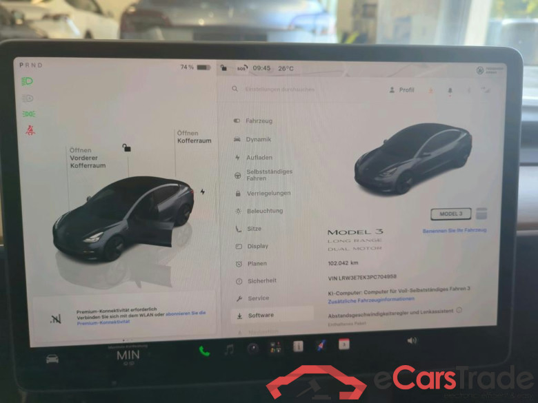 TESLA Model 3 Langstreckenbatt. Allradantrieb Dual Motor 4d 366kW #6