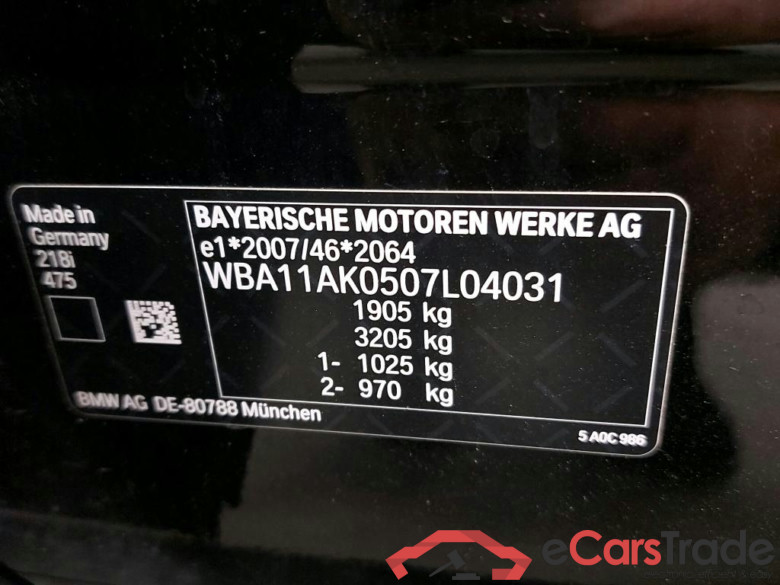 BMW - BMW 2 GRAN COUPE 218iA 136PK Business Edition Advantage & Pack Business & Cruise Control & PDC Front & Rear  * PETROL * #6