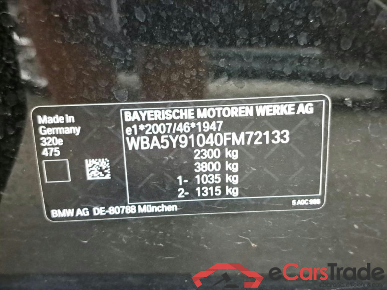 BMW - BMW 3 BERLINE 320e 204PK Pack Business With Heated Seats  * HYBRID * #6