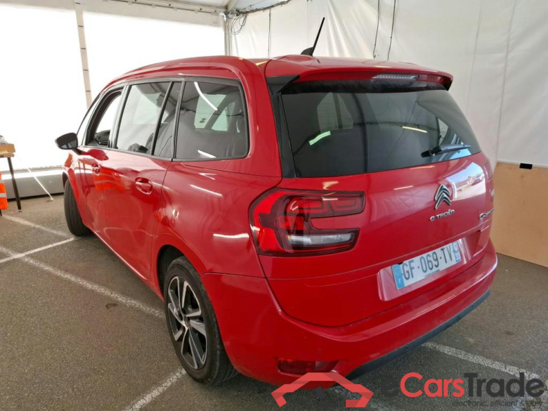 C4 Grand Picasso Shine 1.5 BlueHDi 130CV BVA8 Vo Blanc Repeint en Rouge / White car repaint in red #2