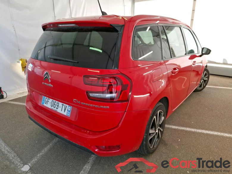 C4 Grand Picasso Shine 1.5 BlueHDi 130CV BVA8 Vo Blanc Repeint en Rouge / White car repaint in red #3