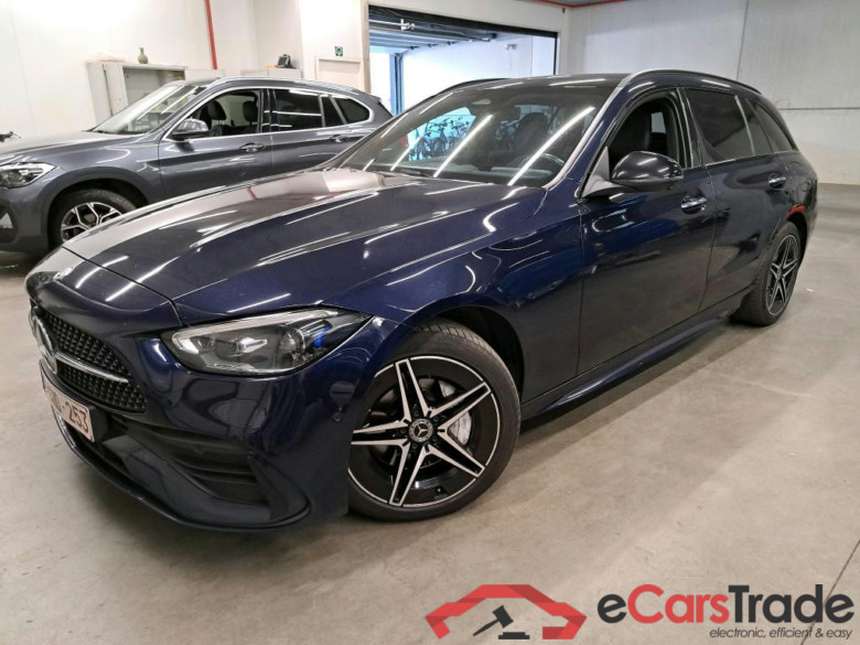 Mercedes C 300e Plug-In Hybrid AMG Night Aut. Pano LED-Digital Head-Up Widescreen Ambient Navi Sport-Leather KeylessGo Camera 360 Klima PDC ...