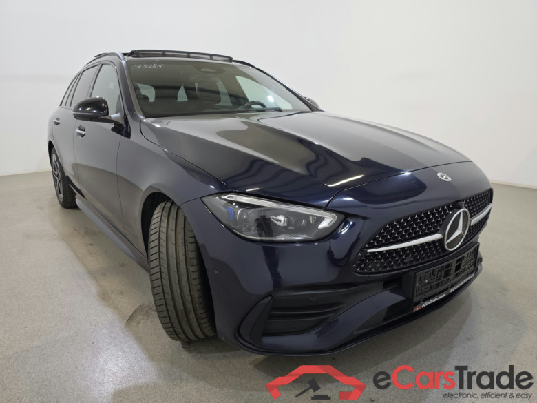 Mercedes C 300e Plug-In Hybrid AMG Night Aut. Pano LED-Digital Head-Up Widescreen Ambient Navi Sport-Leather KeylessGo Camera 360 Klima PDC ... #3