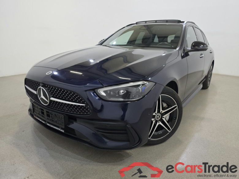 Mercedes C 300e Plug-In Hybrid AMG Night Aut. Pano LED-Digital Head-Up Widescreen Ambient Navi Sport-Leather KeylessGo Camera 360 Klima PDC ... #1