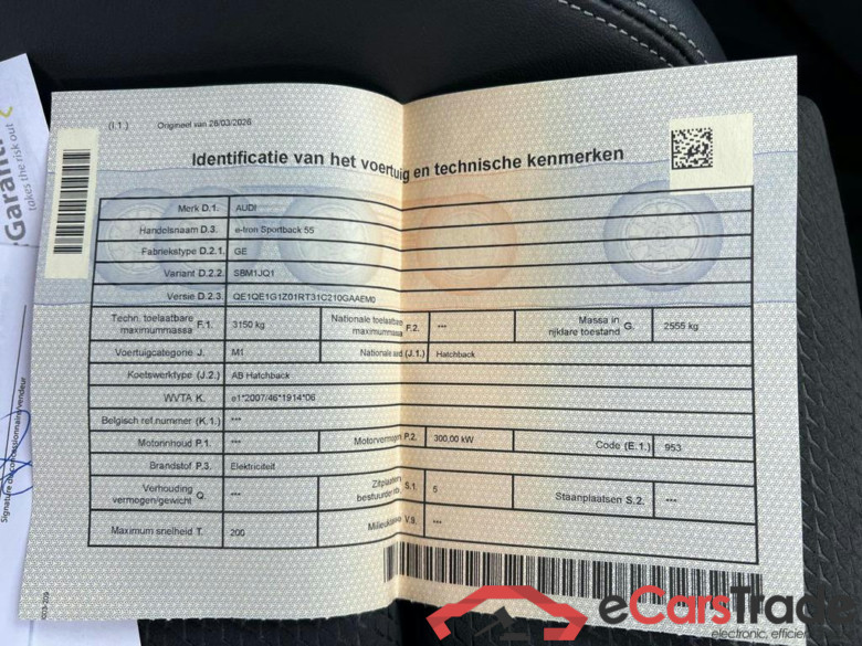 AUDI e-tron Sportback E-Tron 95 kWh 55 Sportback Quattro S line #6