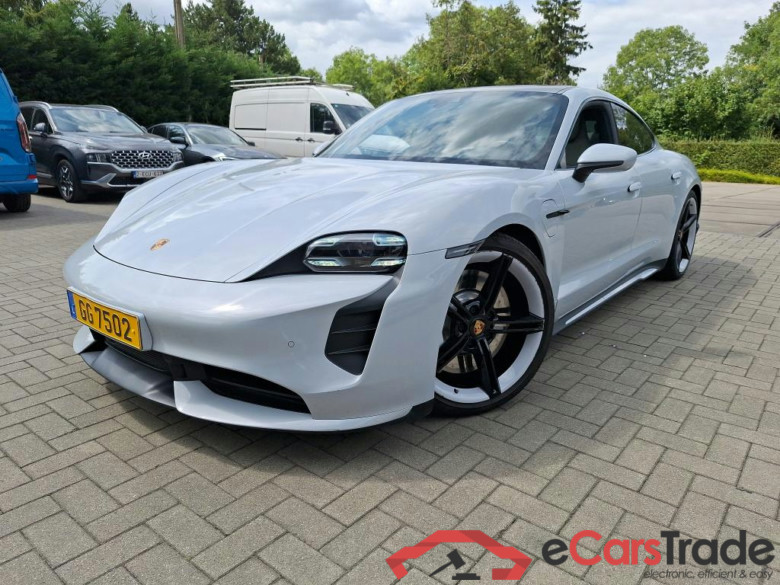 PORSCHE - POR TAYCAN Turbo 680PK Sport Design Pack & Heat Pump & Sport Chrono & Head Up & 4+1 Seats & Matrix LED & 4 Wheel Steering & 22Kwh Onboard Ch & Pano Roof & 21 Inch & 360 Cam #1