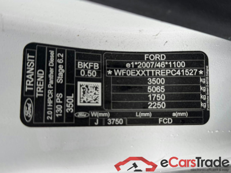 Transit Kasten 350 L3 Trend 2.0 TDCi 96KW MT6 E6d #1