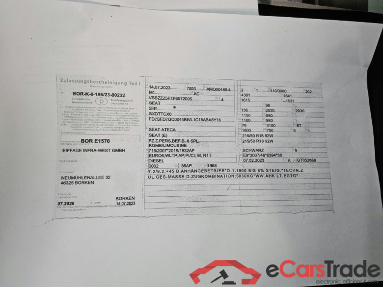 Ateca Xperience 2.0 TDI 110KW AT7 E6d #3