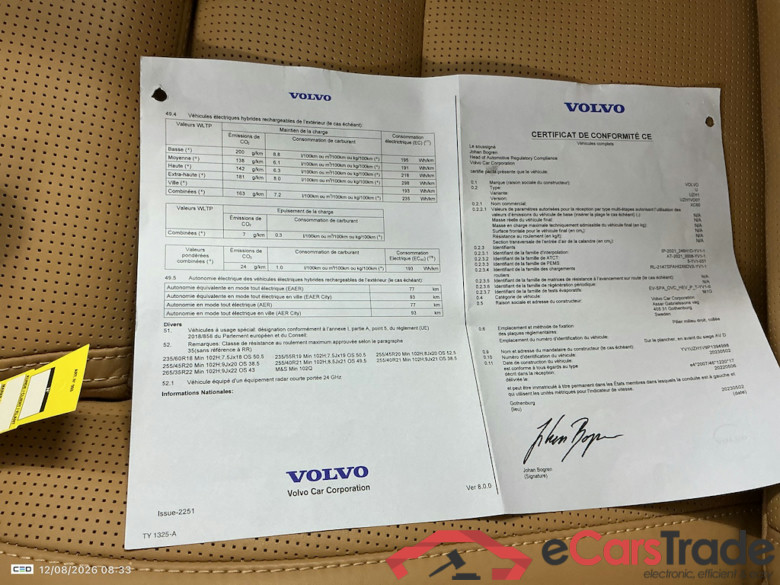 VOLVO XC60 2.0 T6 PHEV ULTIMATE DARK AUTO 4WD #3