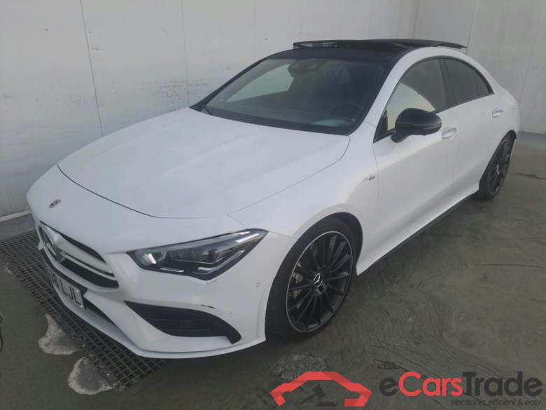 MERCEDES-BENZ CLA coupé AMG 35 4Matic+ 14000€ Opcionales/Paq Premium plus/Cuero AMG/amortiguación ajust/Asientos Clim ...