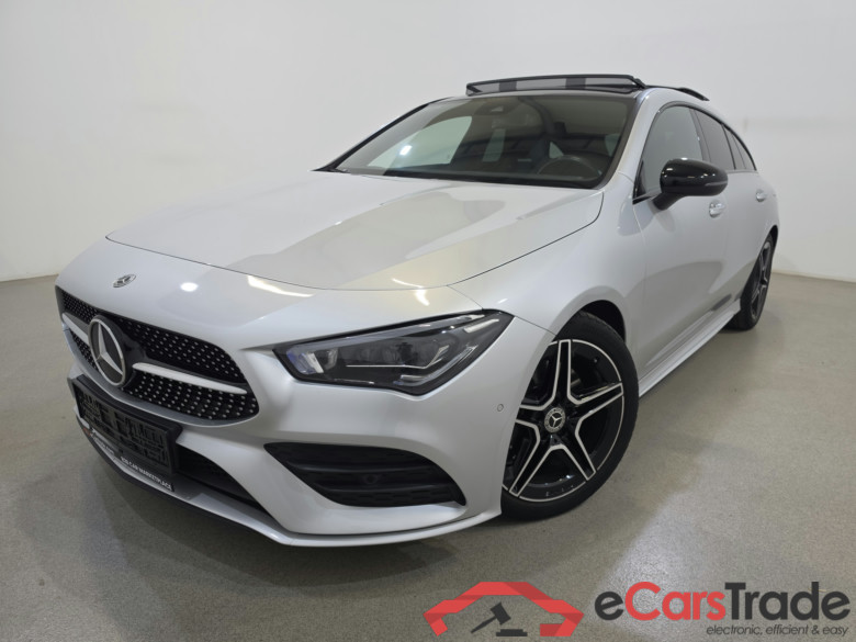 Mercedes CLA 200d SB AMG Night Aut. Pano LED-Multibeam Widescreen Ambient Burmester Navi 1/2 Sport-Leather Alcantara KeylessGo Camera Klima PDC ...