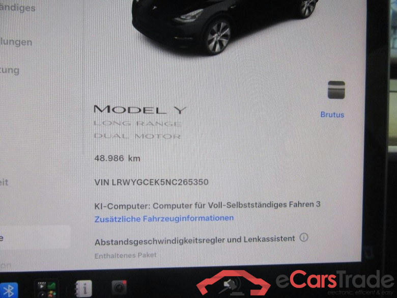 Tesla Model Y (01.2021->) DE - SUV5 Dual, Maximale Reichweite Dual AWD - WSS getauscht #6