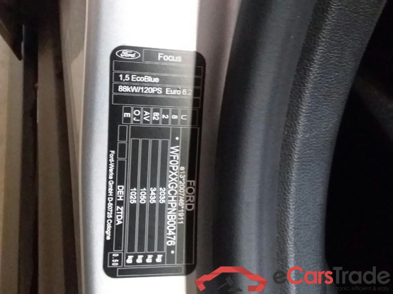 Focus Turnier Cool & Connect 1.5 EcoBlue 88KW AT8 E6d #5