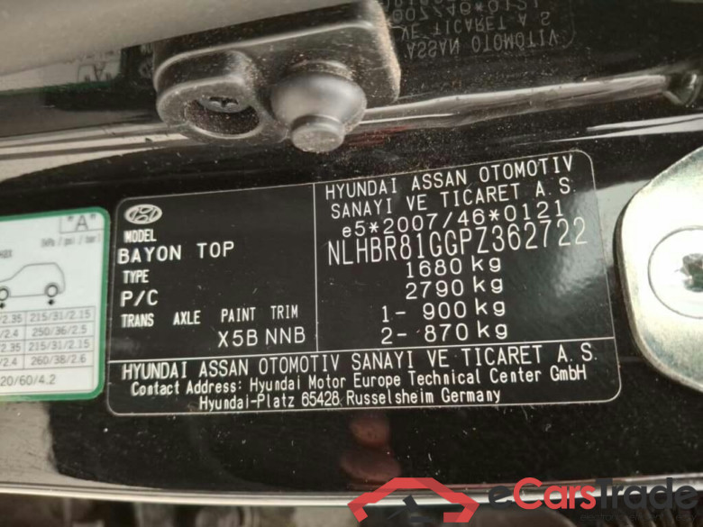 HYUNDAI Bayon 1.0 T-GDI Premium #4