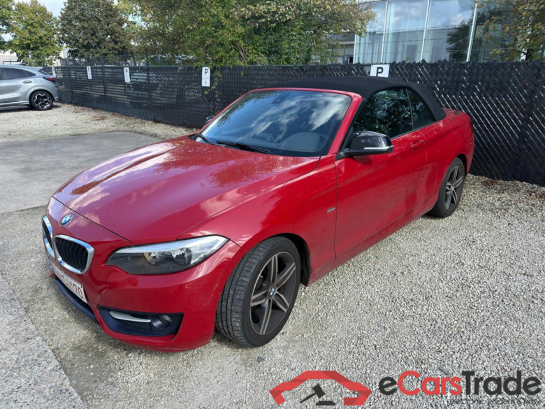 BMW 218i Cabrio Sport-Line Aut. Navi Sport-Seats KeylessGo Klima PDC ... #1