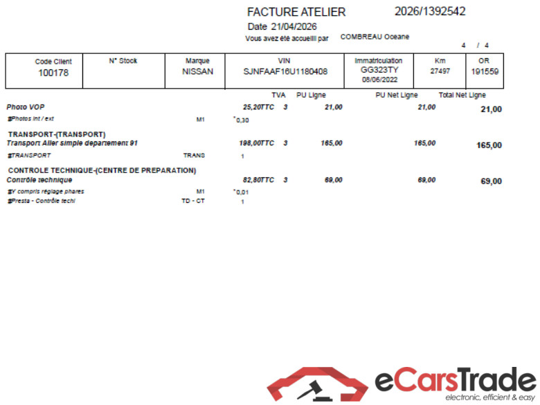 Juke / 2019 / 5P / Crossover DIG-T 114 BVM6 Business Edition / PRÊT A VENDRE #5
