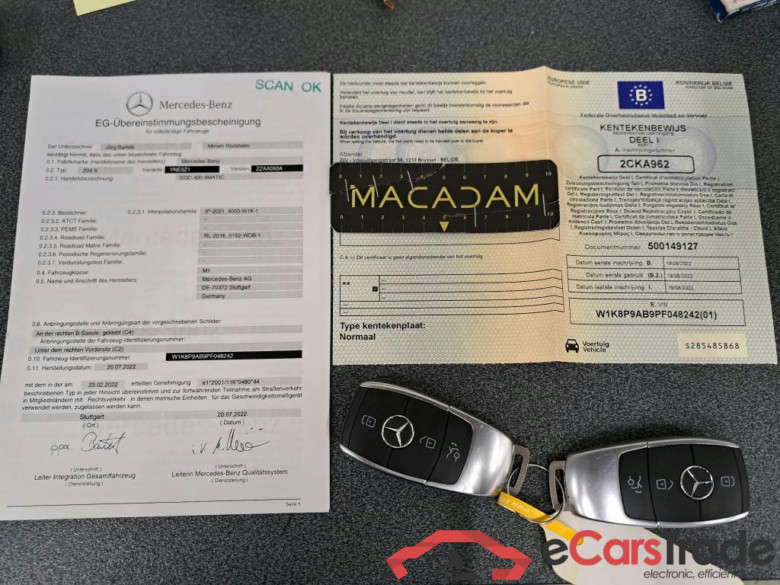 MERCEDES - MER EQC 400 408PK 4MATIC Business Solution AMG Pack Driving Assistance & Towing Bar With ESP * ELECTRIC * #4