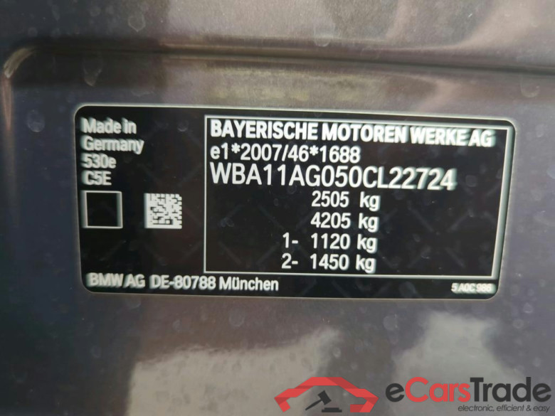 Baureihe 5 Lim. 530 e Luxury Line 2.0 215KW AT8 E6d #5
