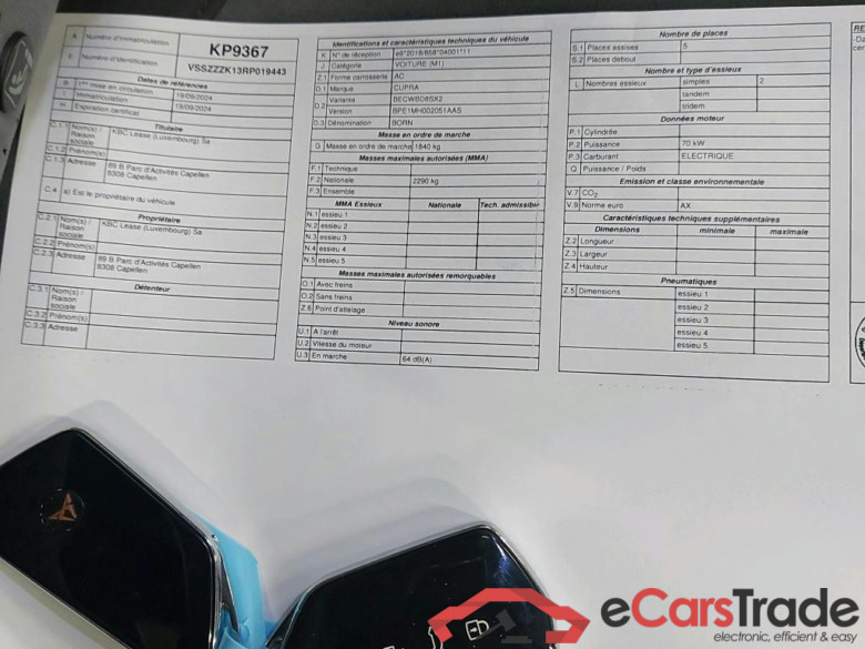 CUPRA - CUP BORN 58kWh 231PK Business Plus Edition & Pack Dynamica Gray Granite & Comfort 360 & Skyline  * ELECTRIC * #4