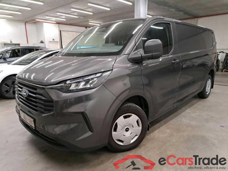 FORD - FOR TRANSIT CUSTOM B/F 300L 2.0TD 136Pk M6 FWD Trend LWB With Climatic & Navigation & Cruise Control & Park Sensors Front & Rear & Fixed Trailer Hook
