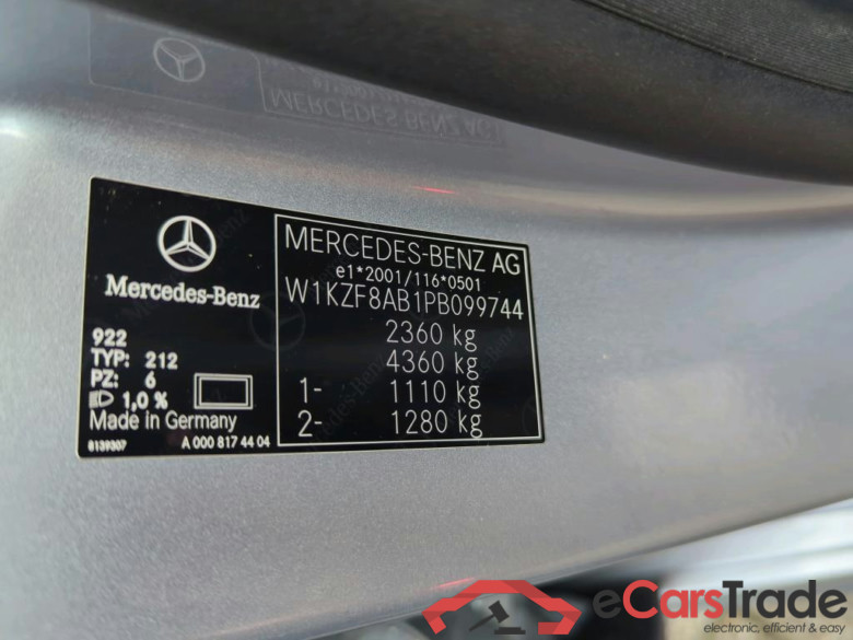 MERCEDES-BENZ E-klasse 145 kW #3
