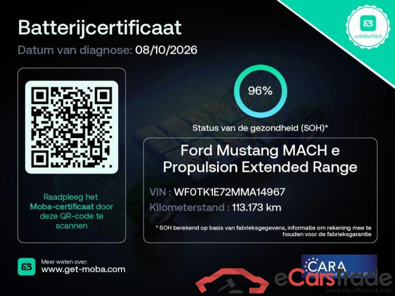 FORD Mustang Mach-E Extended RWD 98 kWh #2