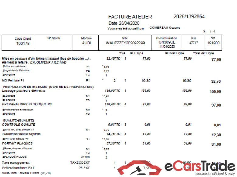 AUDI Q5 / 2020 / 5P / SUV 50 TFSI e 299 QTT S TRONIC 7 DESIGN / PRÊT A VENDRE #3