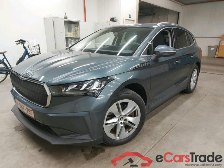 SKODA - SKO ENYAQ iV 80 204PK With Heat Pump & Convenience Plus & Design Selection Lounge & Assisted Drive & Comfort Seat Plus & Family Plus & Pano Roof  * ELECTRIC *